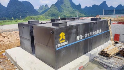 廣西交科集團(tuán)自主研發(fā)智能一體化污水處理設(shè)備，助力綠色環(huán)保新篇章